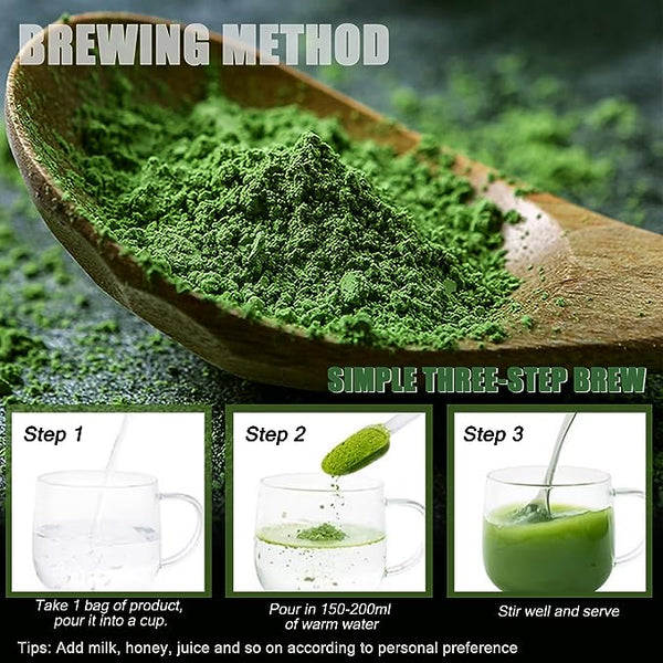 HelloYoung 250g Organic Barley Grass Powder Gluten Free Non-GMO Superfood Vegan Non-GMO, Finely Ground Whole Dried Young Leaves