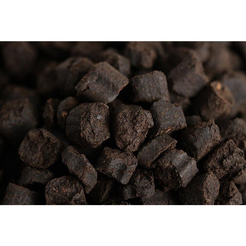 HelloYoungTea 500g Yunnan Pu'er Ripe Tea 09 Menghai Nuoxiang Tea Fossil New C1 Crushed Silver