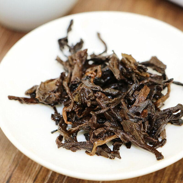 HelloYoungTea Ancient Mt. Old Tree * Haiwan Puerh Tea Cake 2018 500g Ripe Puer Shu Batch 181