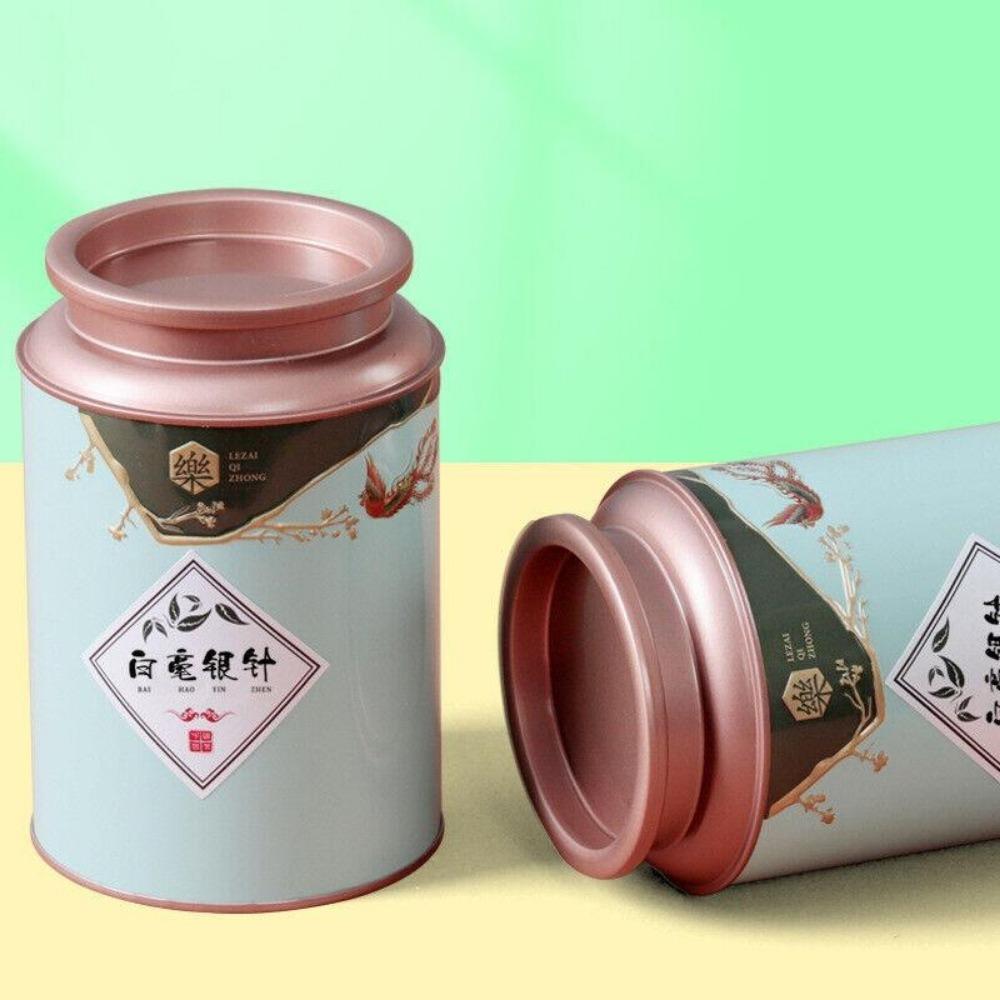 HelloYoungTea 100g (3.5Oz)  White Silver Needle Canned Loose Tea Fuding White Tea