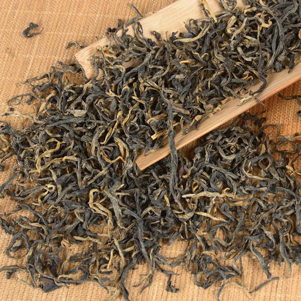 HelloYoungTea 500g Yunnan Fengqing Dian Hong Mao Feng Ancient Tree Dian Hong KungFu Black Tea
