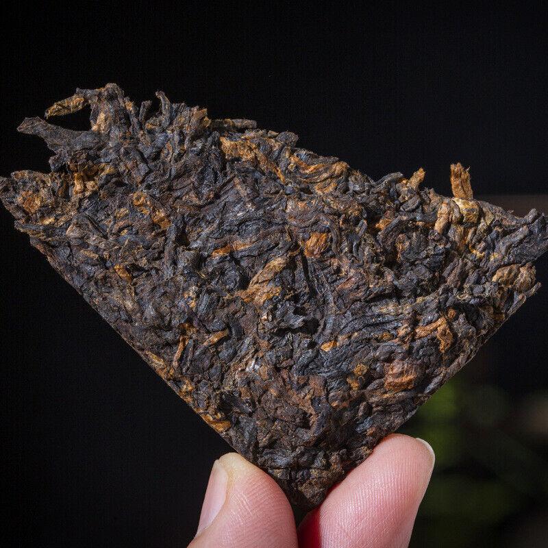 HelloYoungTea 250g Ripe Puerh Tea Yunnan Pu-erh Black Tea LiuliJinZhuan Pu'er Cooked Tea Brick