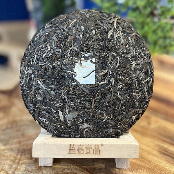 HelloYoungTea 357G Yunnan Qizi Cake Tea 2022 New Tea Spring Tea Naka Ancient Tree Tea Raw Tea