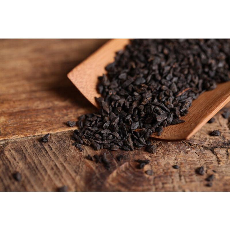 HelloYoungTea Glutinous Rice Fragrance Crushed Silver Tea Fossil Yunnan Pu'er Ripe Tea 500g