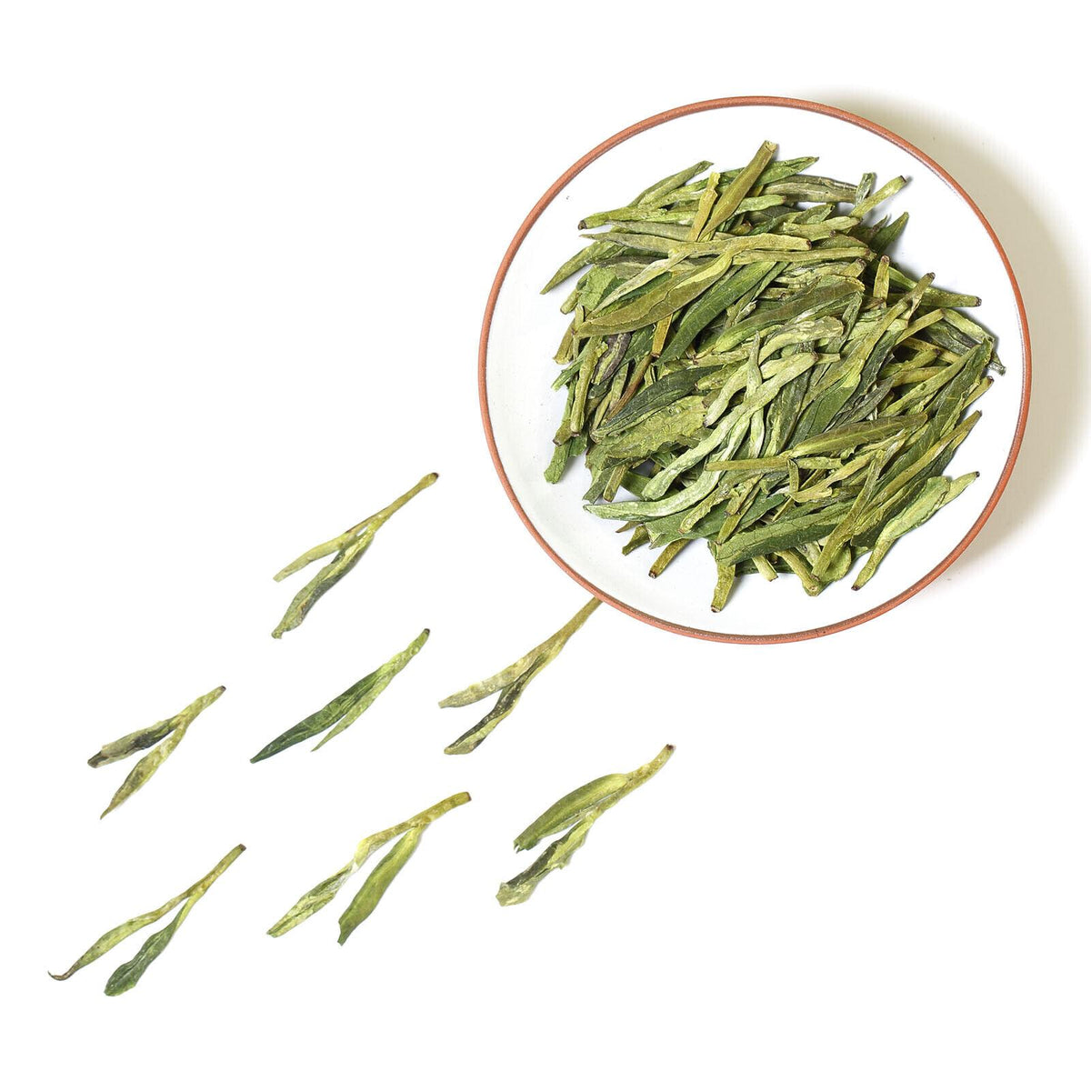 HELLOYOUNG 100g Premium Spring Anji Bai Cha Long Jing White Dragon Well GREENTEA