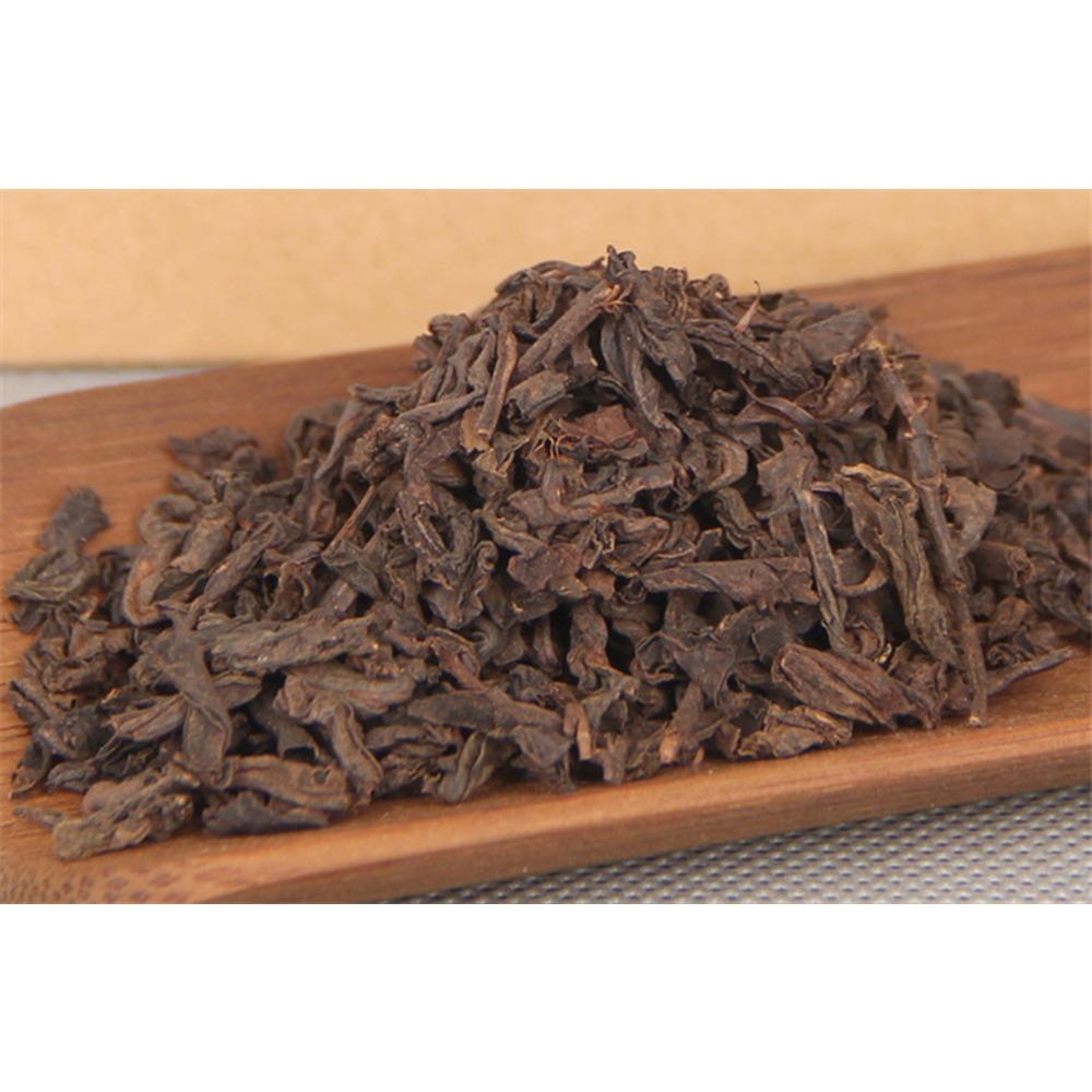 HelloYoungTea Organic Puer Tea Loose Leaf Ripe Black Tea 120g Box