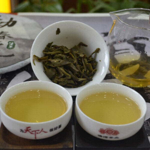 HelloYoungTea Menghai Chun Xiao * 2014 HAIWAN Old Comrade Pu-erh Tea Cake 357g Puer Raw Pu'er