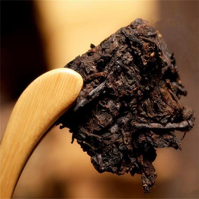HelloYoungTea 1985 Year Puer Tea Brick Chinese Ripe Pu'er 250g Pu-erh Ancient Tree Black Tea