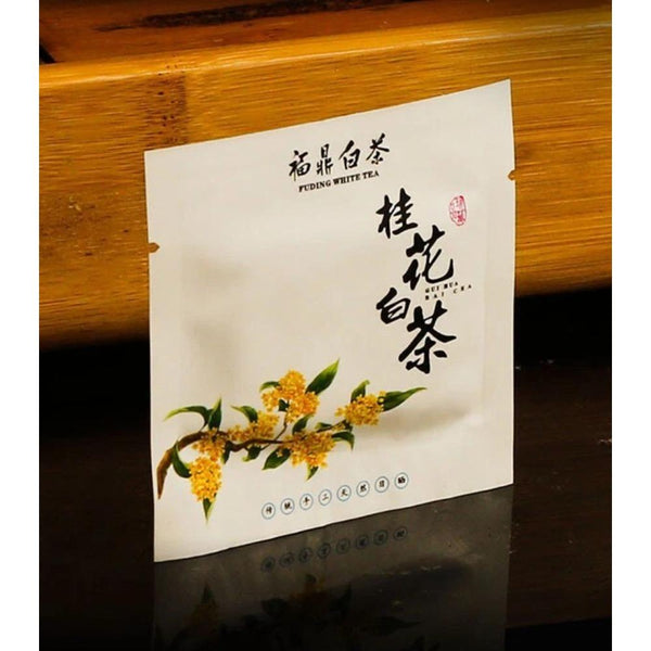 250g Premium FuJian ShouMei White Tea Osmanthus white tea Loose Leaf tea 250克优质福建寿眉白茶 桂花白茶 散茶