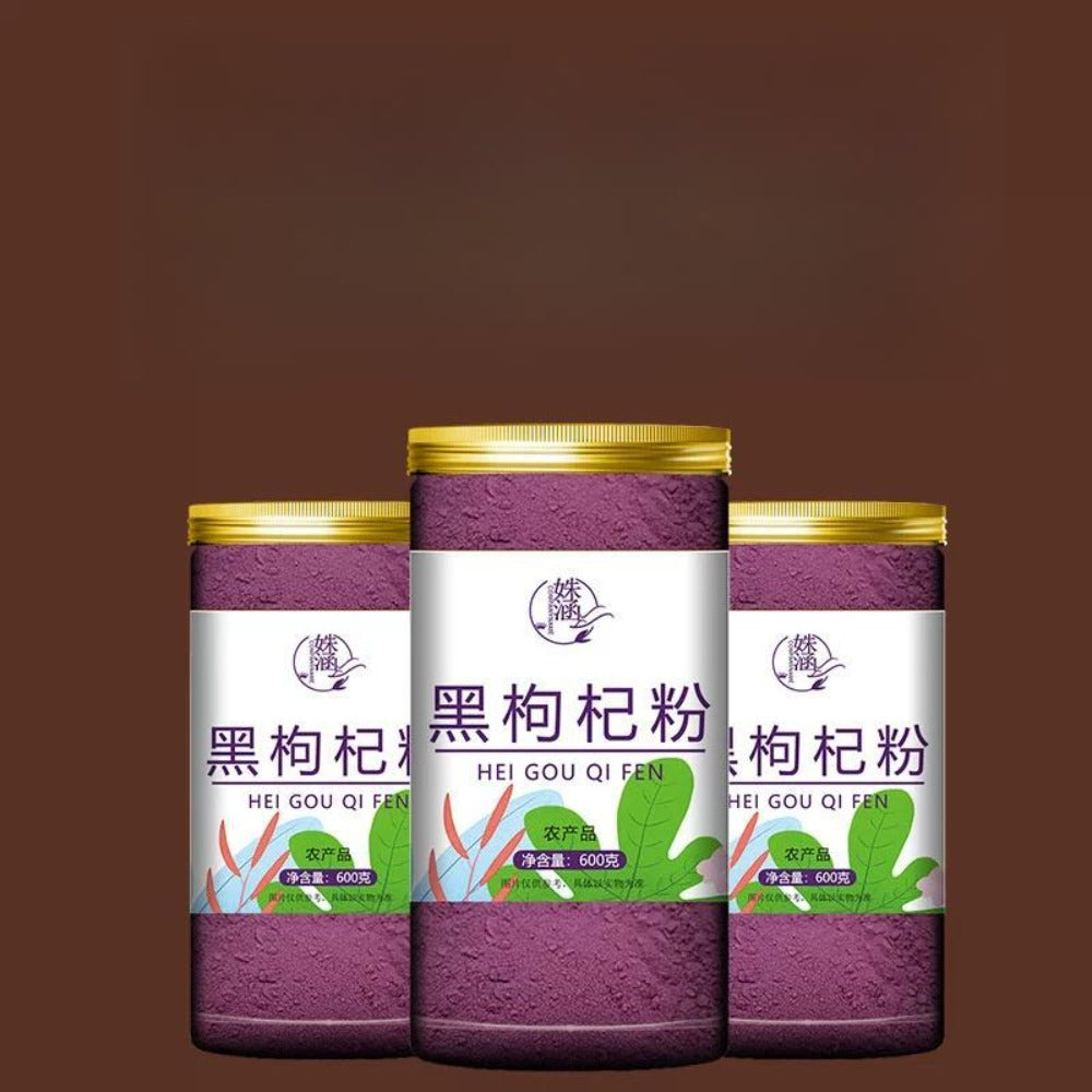 Pure Black Wolfberry Powder 70g – Edible & Drinkable Qinghai Black Goji Secondary image