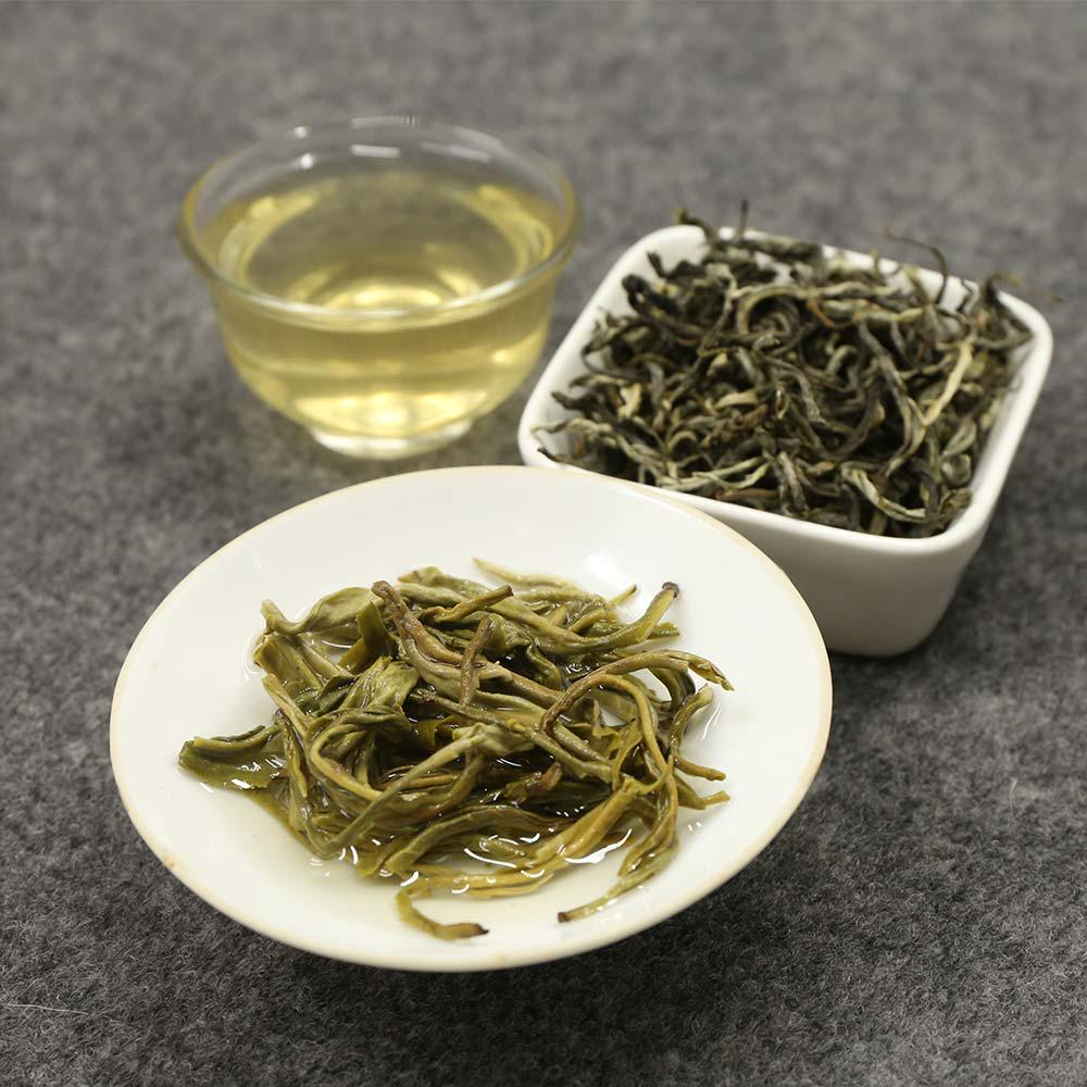 HelloYoungTea 2023 Spring Mao Feng Green Tea, Chinese Huangshan Mao Feng Healthy Mountain Tea