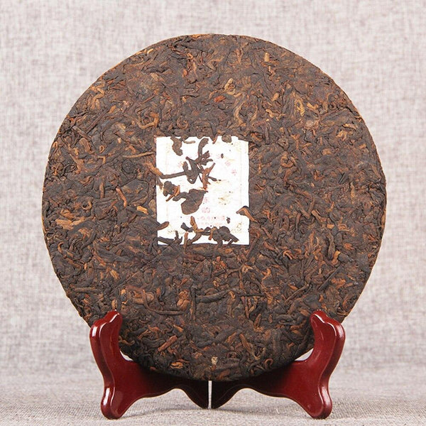HelloYoungTea 2008 Palace and Charm of Time Qizi Bing Ripe Puerh Tea "GongTing ChenYun" Shu Puerh Tea, 357g