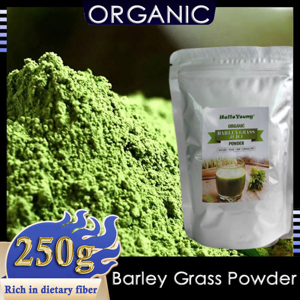 HelloYoung HelloYoung Imported Unsweetened Premium Organic Barley Grass for Immunity Support and Whole Food Supplement