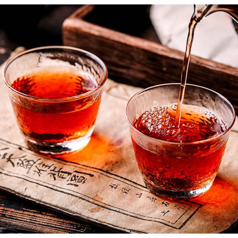 HelloYoungTea Bulang Mountain Ripe Pu-erh Tea Ancient Tree Premium Yunxiang Cake 357g