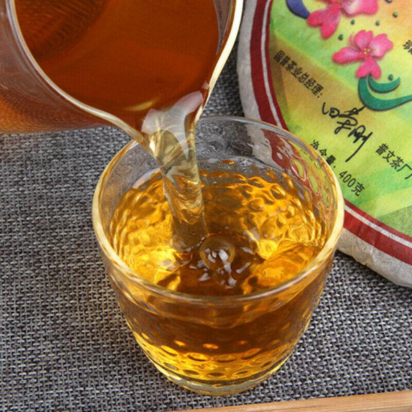 HelloYoungTea 2007 Puwen Yunya Shen Puer Raw Pu-Erh Tea Hong Kong Return 10th Anniversary 400g