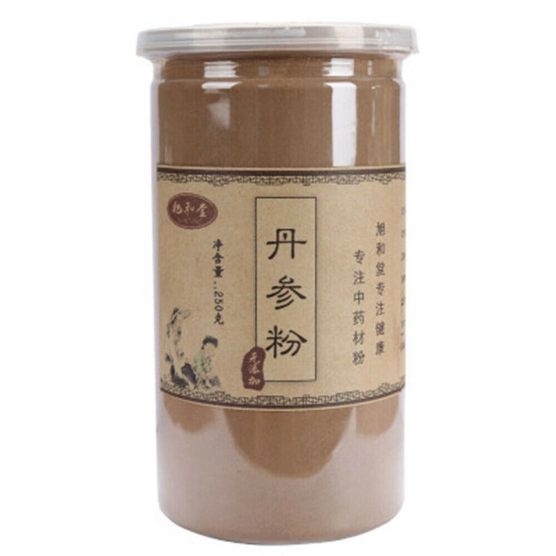 250g Premium Salvia Miltiorrhiza Powder Organic Wild Dan Shen Root Powder