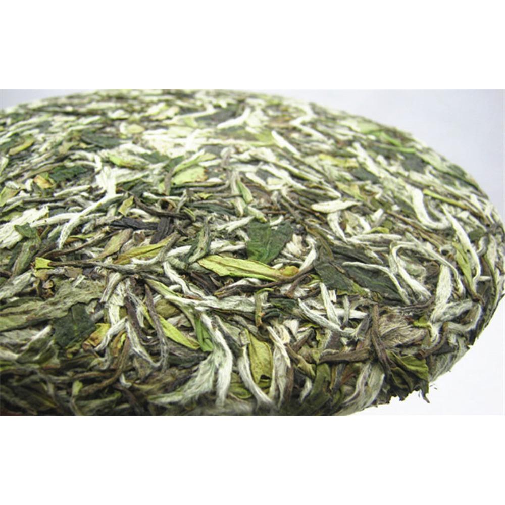 HelloYoungTea Sessile Silver Needle White Tea Cake Chinese Puer 350g