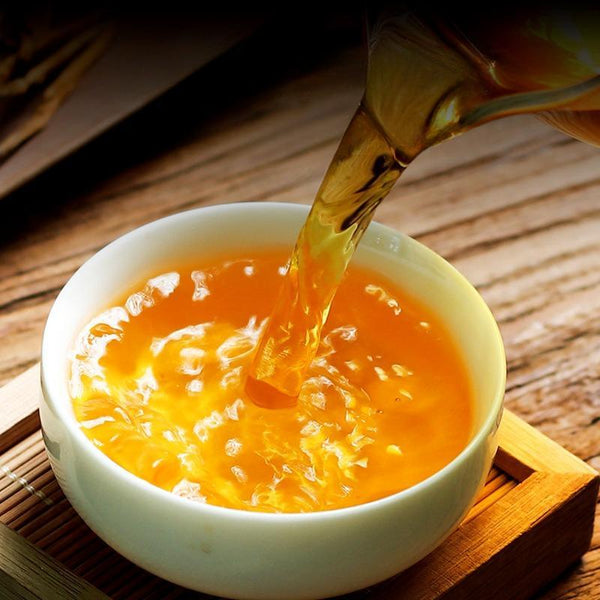 HelloYoungTea 250g Yunnan Black Tea Big Gold Needle Yunnan Fengqing Black Tea Big Gold Bud