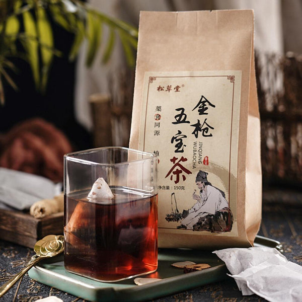 HelloYoungTea Ginseng Polygonum Herbal Tea Men's Health Wellness 150g