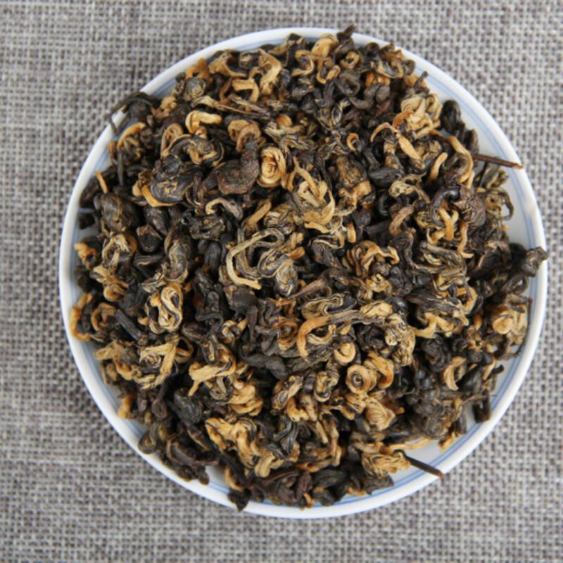 HelloYoungTea Yunnan Black Tea Premium Loose Leaf 80g One Bud One Leaf