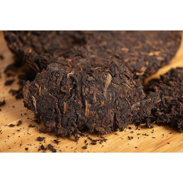 HelloYoungTea 100g Yunnan Puerh Tea Menghai Ripe Tea Run Cakes Big Tree Small Cakes Ripe Tea