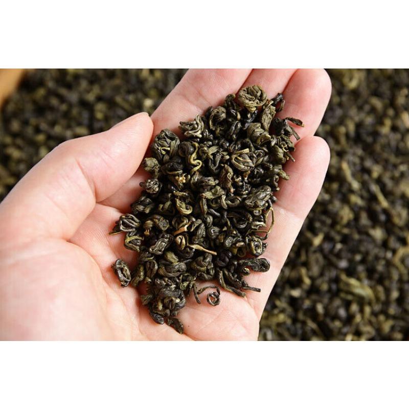 HelloYoungTea 500g Yunnan green tea Ming Qian two leaves Biluochun 1strong fragrant spring tea