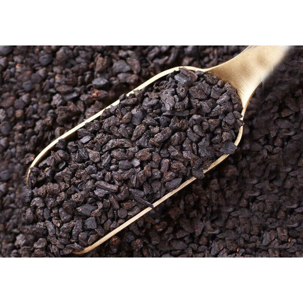 HelloYoungTea Yunnan Menghai Old Ripe Pu'er Tea Glutinous Fragrant Tea Fossil Broken Silver