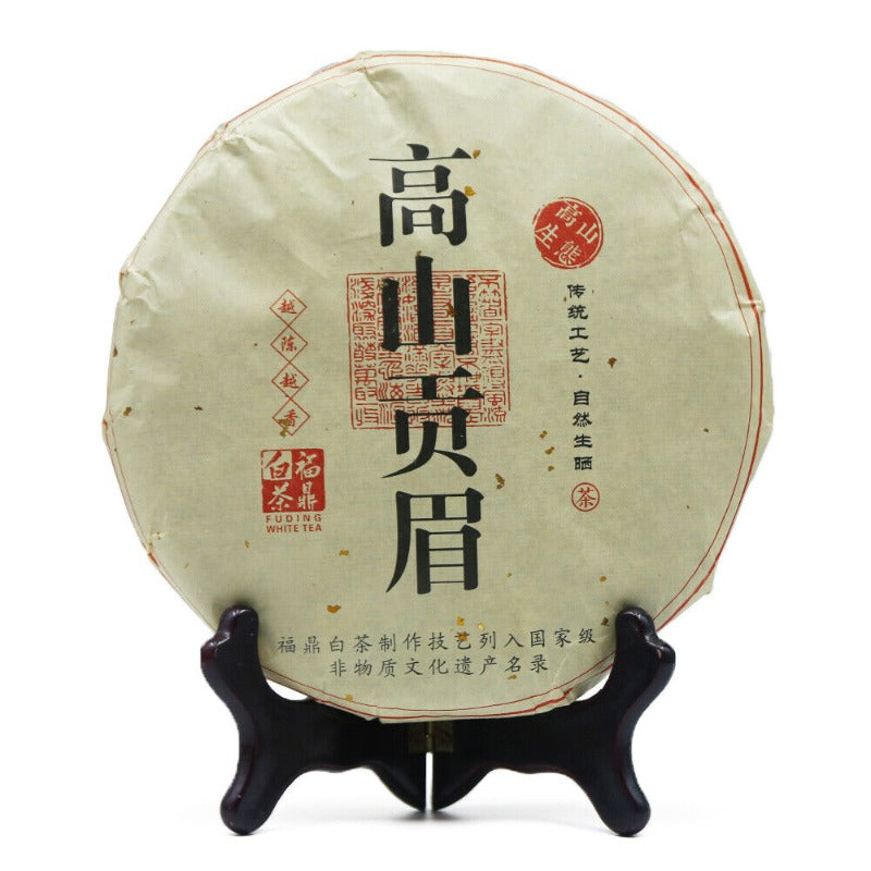 HelloYoung Gong Mei 350g Chinese Fujian Old Tree Fuding White Tea Bai Cha Tea Leaf Main image