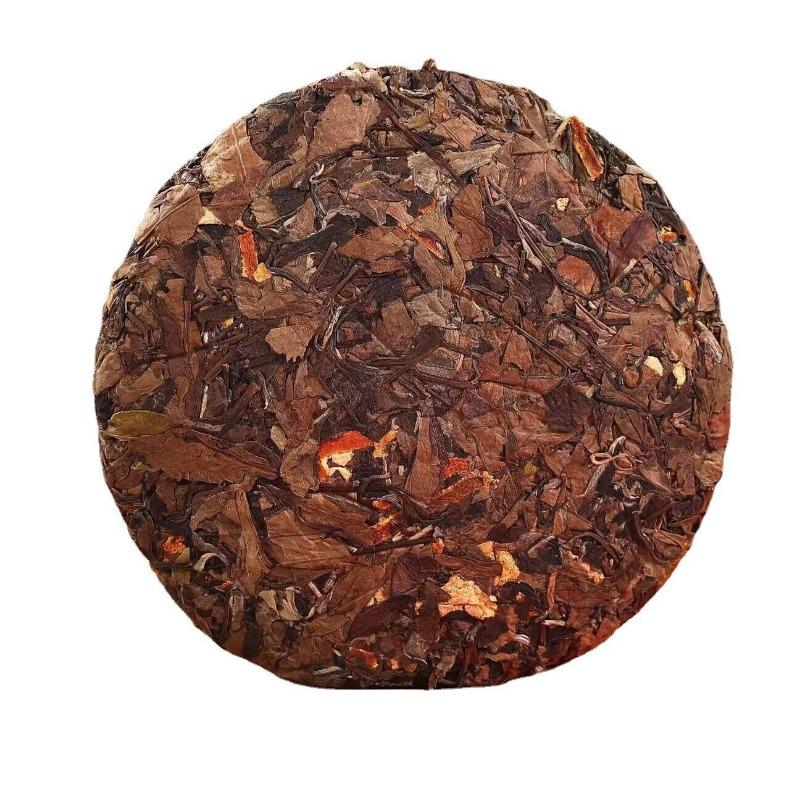 350g Fuding Alpine Old WhiteTea Cake Aged White Tea Tightly Pressed Shoumei Tea