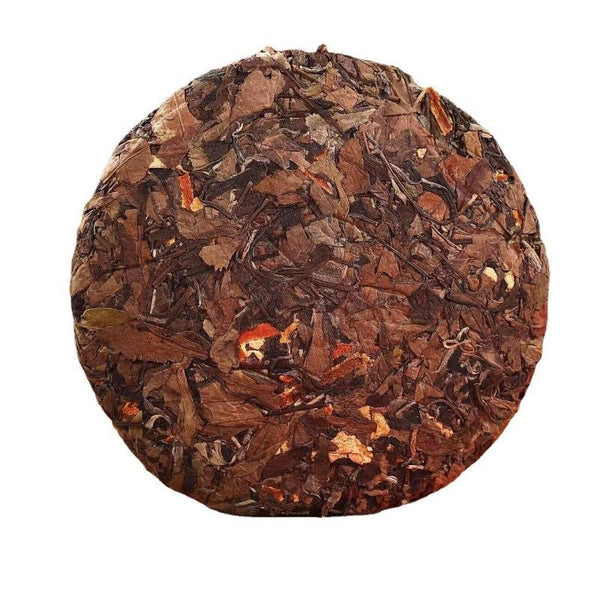 350g Fuding Alpine Old WhiteTea Cake Aged White Tea Tightly Pressed Shoumei Tea