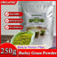 HelloYoung Barley grass official store Organic Barley Grass Powder original 250g Juice Powder Chlorophyll & Trace Minerals No Maltodextrin & Sugar