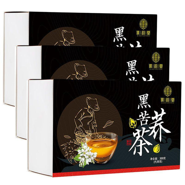 HelloYoungTea Natural Black Tartary Buckwheat Tea 39 Bags Healthy Herbal Brew