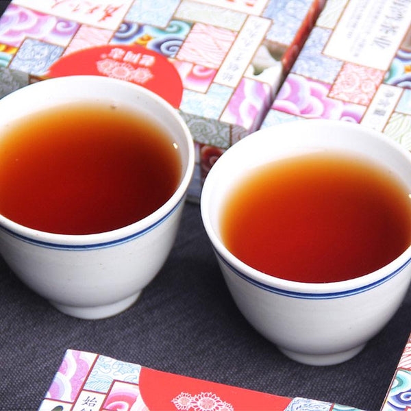HelloYoungTea Laotongzhi 2018 Ripe Pu'er Haiwan Shu Pu'er Loose Tea 100g