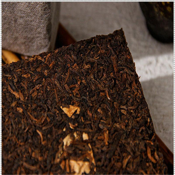 HelloYoungTea 1985 Year Puer Tea Brick Chinese Ripe Pu'er 250g Pu-erh Ancient Tree Black Tea