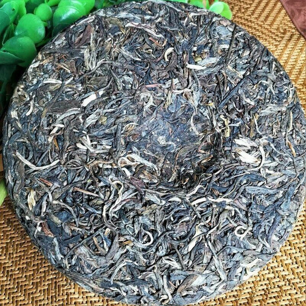 HelloYoungTea 357g Impression Peacock Tea Cake  Premium Yunnan Pu'er Tea Healthy Drink