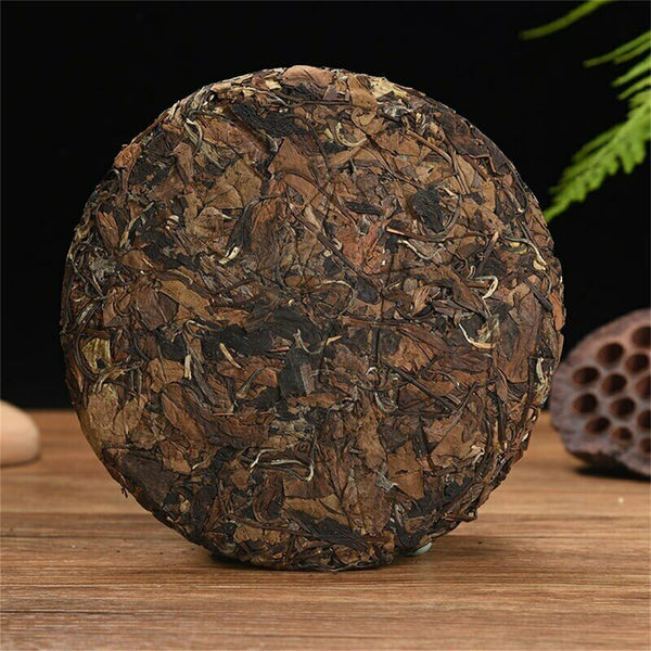 HelloYoung Shoumei Old White Tea Top Fuding Old White Tea Cake Health Care Tea 350g