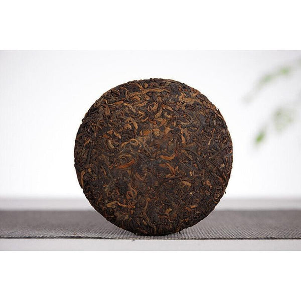 100g Yunnan Raw Material Puerh Cake Tea Golden Bud Small Cake Palace Ripe Tea