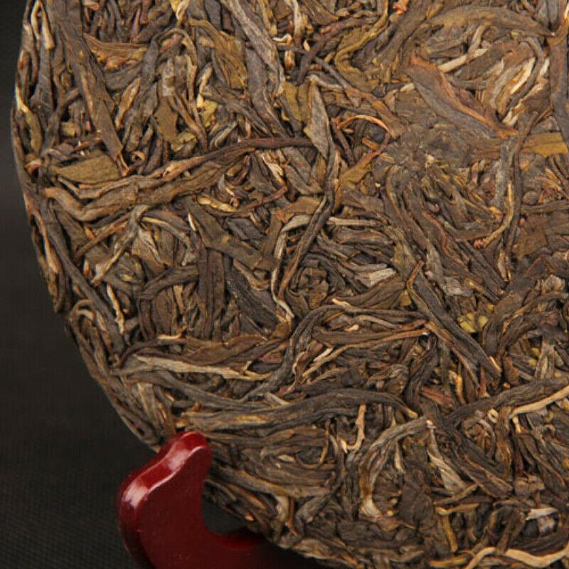 HelloYoungTea 357g Bing Dao Ancient Trees Puerh Tea Cake Chinese Raw Pu'er Tea Collection Gift