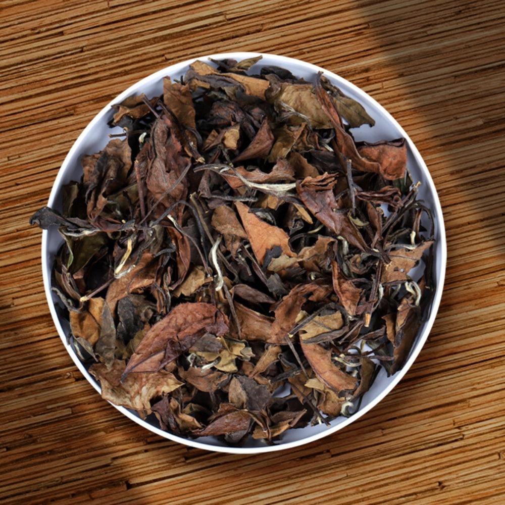 HelloYoungTea Fuding White Tea 2016 Shou Mei Cake Aged Loose Press 500g