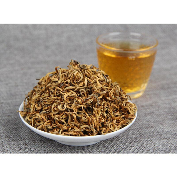 HelloYoungTea 40g Yunnan Black Tea Fengqing Dian Hong Bud Black Tea