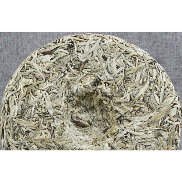 HelloYoungTea Yunnan Silver Needle White Tea Ancient Tree Moonlight White Single Buds 357g