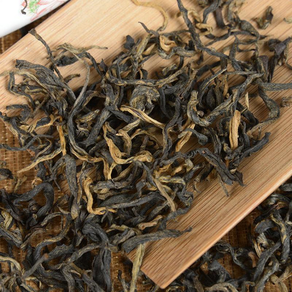 HelloYoungTea 500g Yunnan Fengqing Dian Hong Mao Feng Ancient Tree Dian Hong KungFu Black Tea