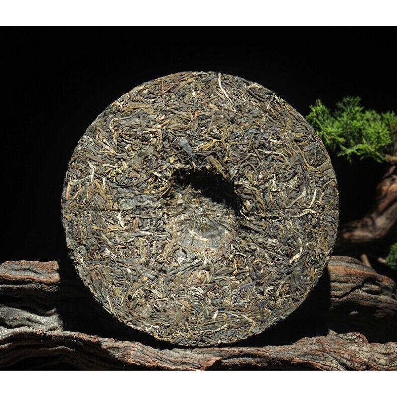 HelloYoungTea Puerh Ripe Tea Old Banzhang Ripe Tea Cake 357g Pu'er Tea Yunnan Pu'er Tea Cake