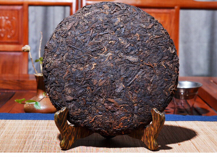 HelloYoung Ripe Puer Tea 357g Yunnan Old Tree Puer Tea Early Spring Black Tea Healhty Drink
