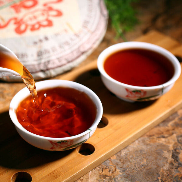 HelloYoung Premium Menghai Old Tree Pu'er Black Tea 357g Pu-Erh Tea King Chinese Tea
