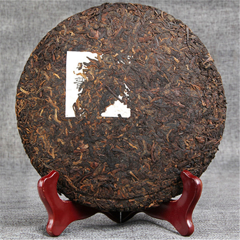 357g Hohe Qualität Schwarzer Tee Gekocht Komprimierte Ogranic Puer Tee Kuchen