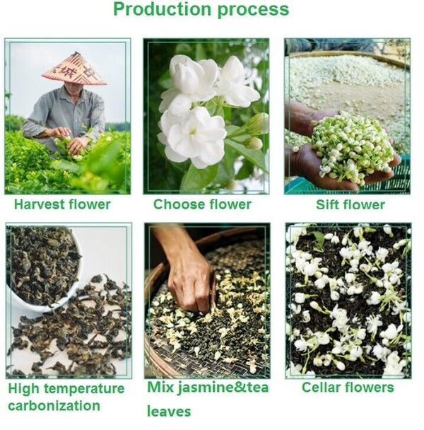 Loose Leaf Jasmine Green Tea Dragon Pearl for Sale 250g