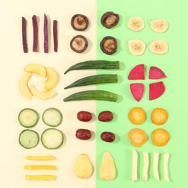 Dehydrated Veggie Chips Healthy Fruit and Vegetable Snack 500g