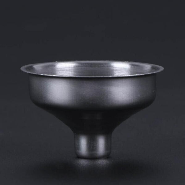 Stainless Steel Hip Flask Funnel Transferring Liquid Wide Mouth Flagon Funnel