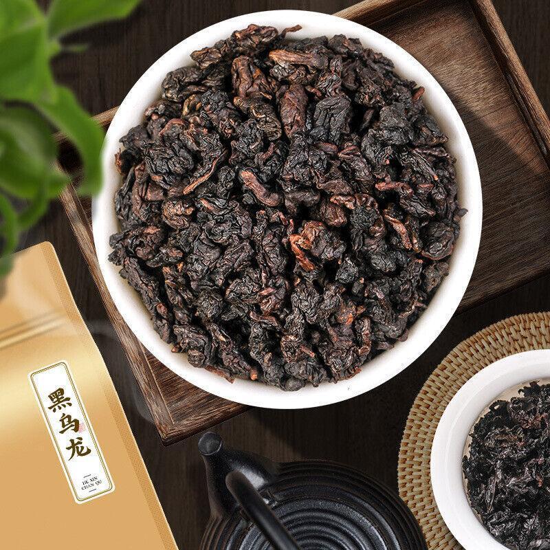 Aged Tieguanyin Baiyu Charcoal Roasted Black Oolong & Osmanthus Oolong Tea